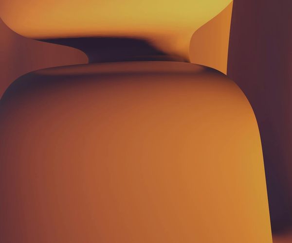 Minimalist abstract art representing physical balance and flow